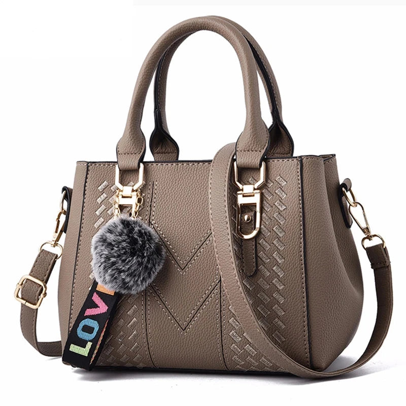 LuxeFur™ Soft Satchel Bag