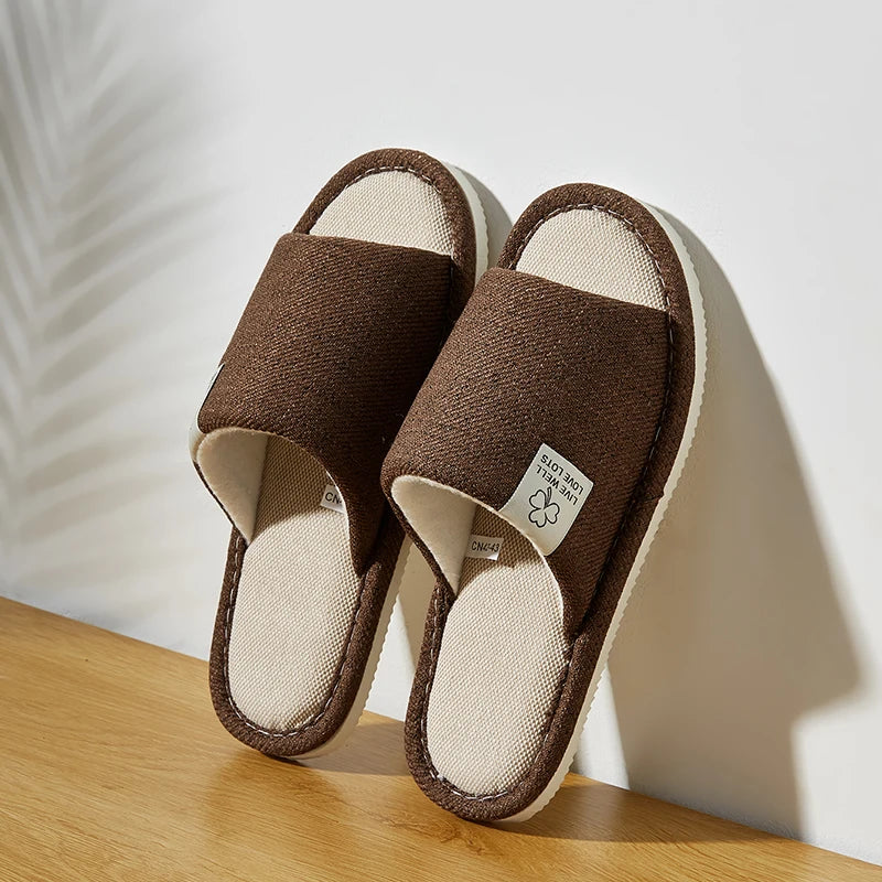 EcoStep™ Men’s Hemp Indoor Slippers