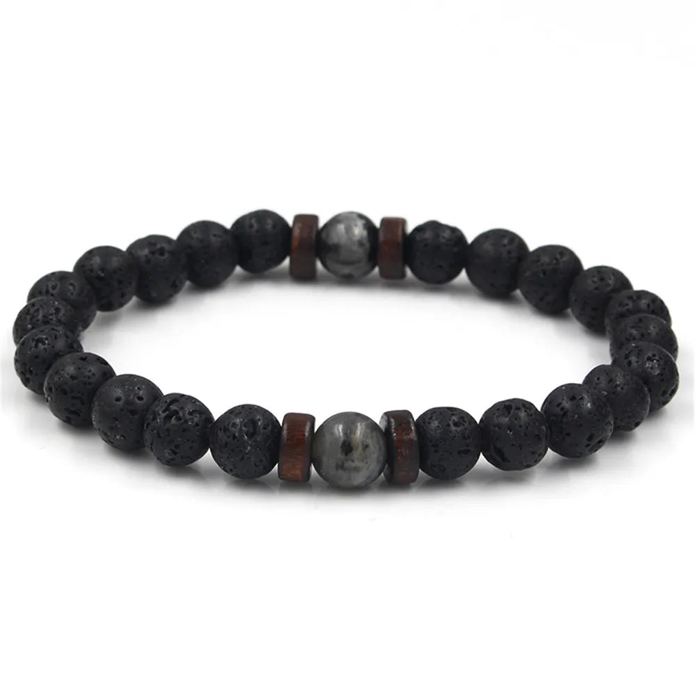 Volcanic Stone Energy Bracelet