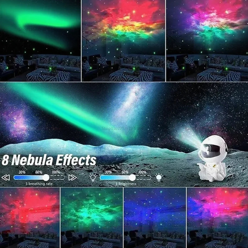 NebulaNova™ Astronaut Star Projector & Ambient Galaxy Light