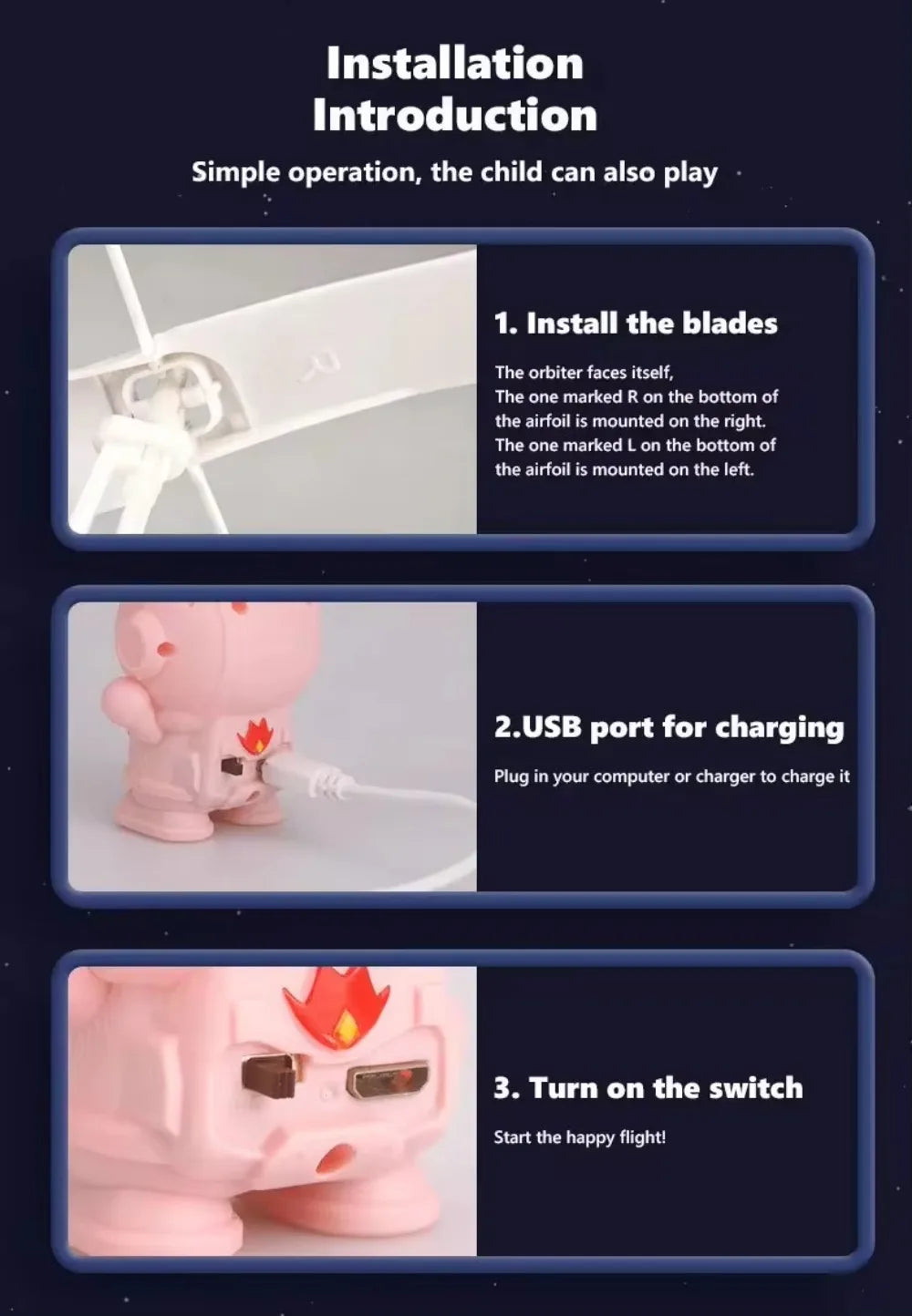 Levitating Luminous Toy Ball