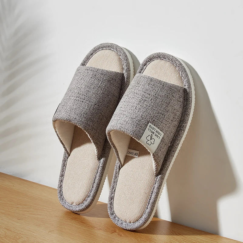 EcoStep™ Men’s Hemp Indoor Slippers